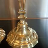 Pair of Regency period candle holders