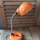Lamp ball desk bedside Metal orange