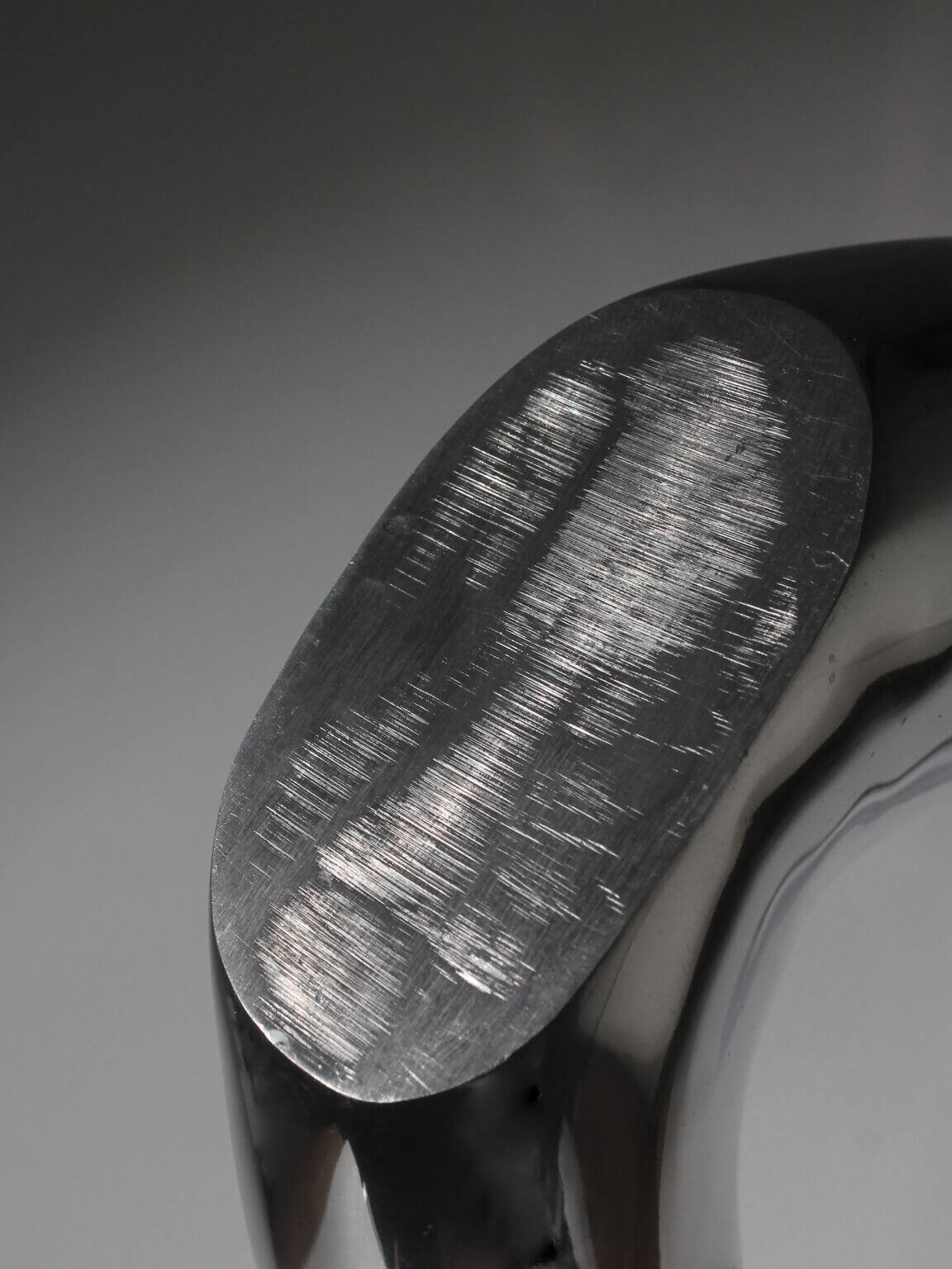Contemporary Sculptural Aluminium Vessel, Large