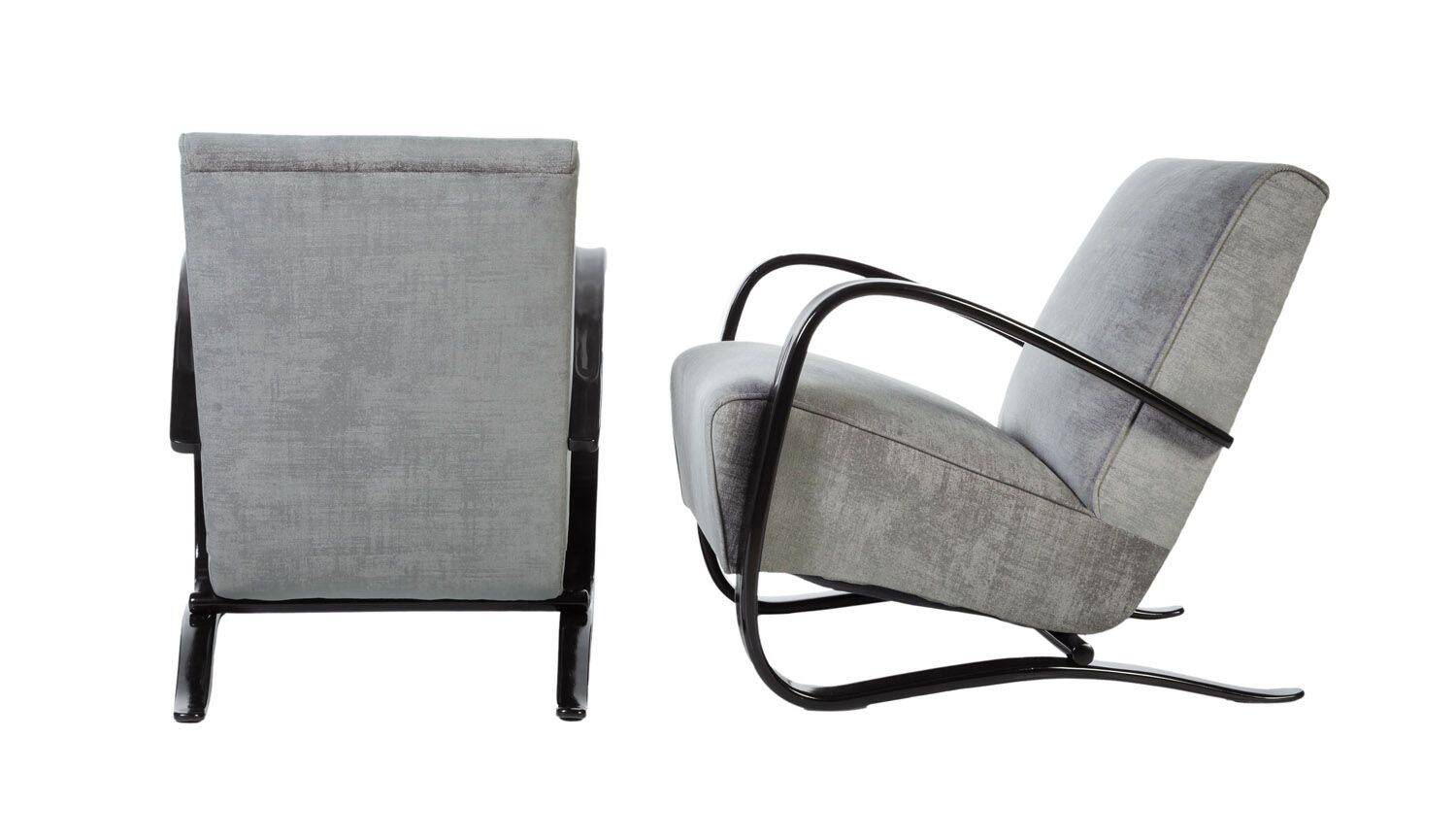 H-269 Halabala Airmchairs