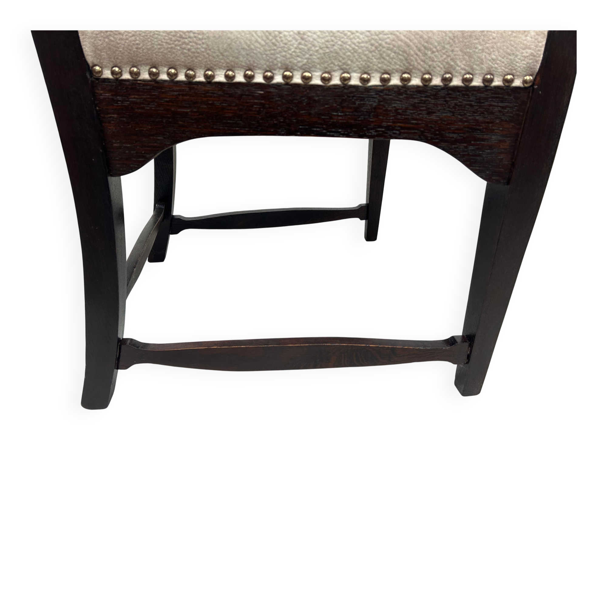 Art Deco office chair in the style of Charles Rennie Mackintosh.