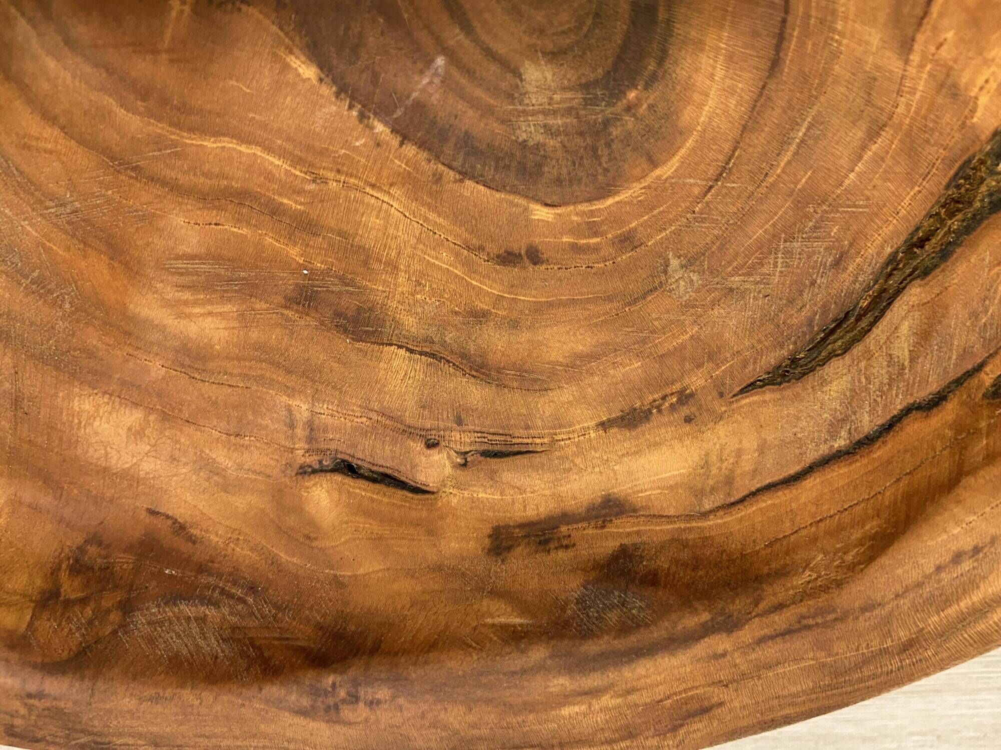 Cherry wood empty pocket
