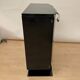French Art Deco Bar Sideboard in Black Lacquer and Chrome, 1930