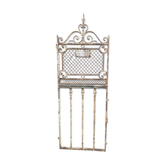 Wrought iron elevator door