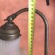 Lampe de bureau tulipe en bronze Bolzonella