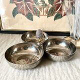 Servant in silver metal pine cone