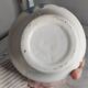 Blue glazed ceramic ashtray
