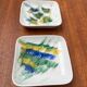 Vintage Danish ceramic wall plates from Bornholm, set of 2.
