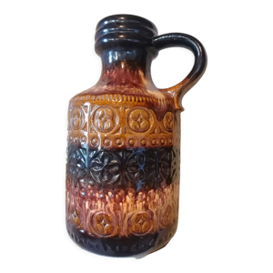 Vase west germany fat