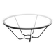 Mila black coffee table