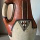 Iddeqi Kabyle pottery pitcher, Berber. Popular art Kabylie Algeria