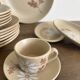 Vintage Autumn tableware from Saint-Amand – 16 pieces