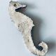 Ceramic wall seahorse