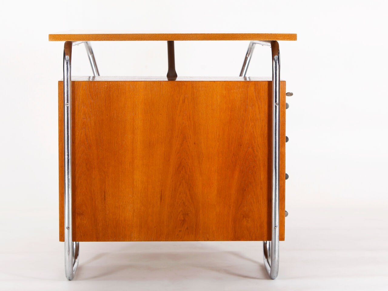 Bureau fonctionnaliste tubulaire en acier, années 1930