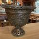 17th century Italian chased bronze cup or urn