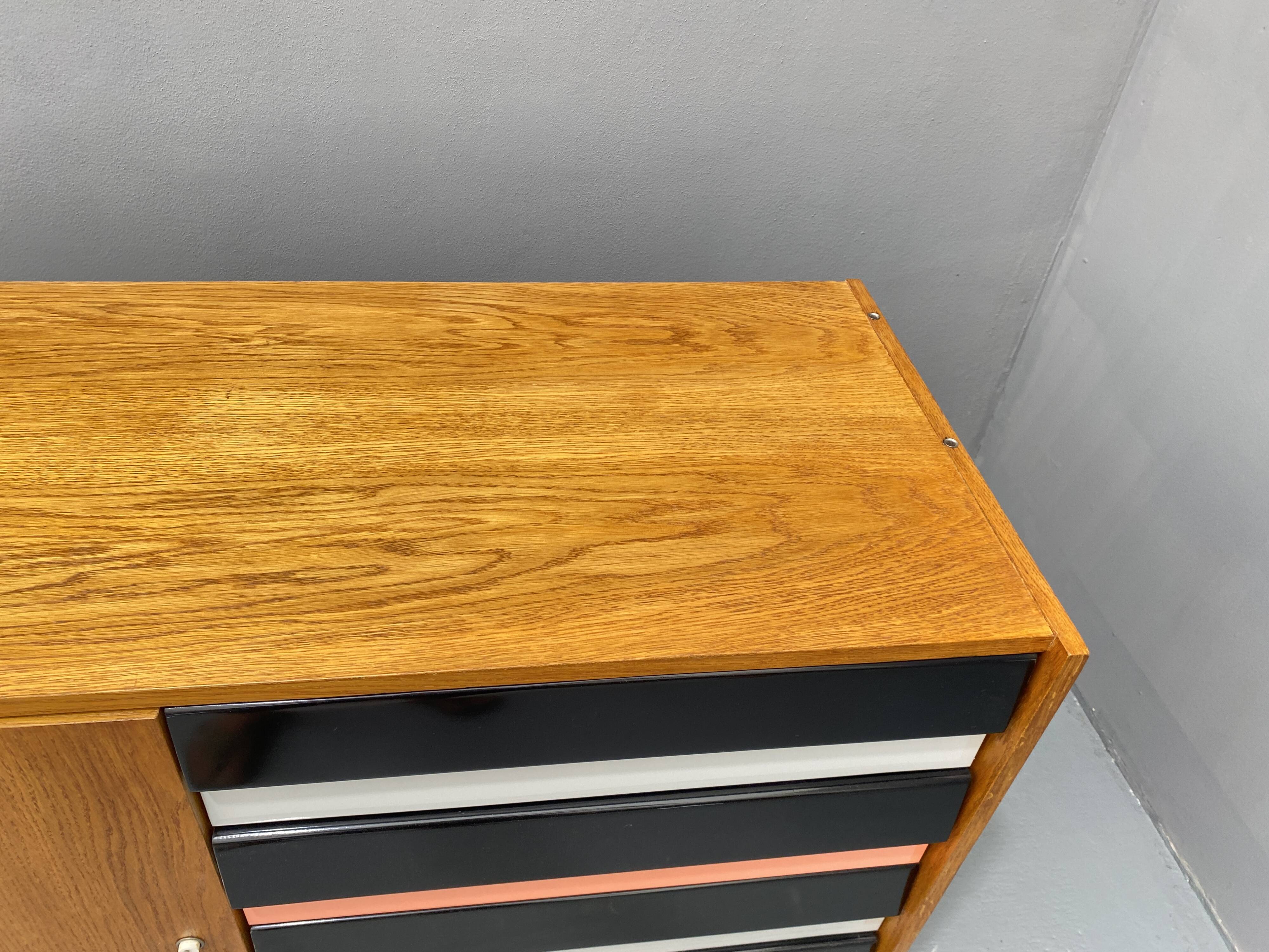 Mid century chest of drawers U-458 by Jiri Jiroutek, Czechoslovakia, 1960´s
