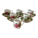 6 cups 5 saucers floral porcelain Hutschenreuther