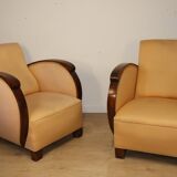 Pair of Art Deco armchairs – 1930s/40s