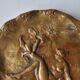 Ashtray / bronze bowl Figurative nude - Art Nouveau signed Joe Desco