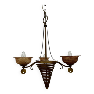 Large Post modern  chandelier , 1990’s