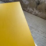 Furniture chest of drawers two-tone 60s