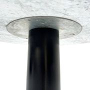 120cm Loto Rosso Marble Dining Table by Ettore Sottsass for Poltrono