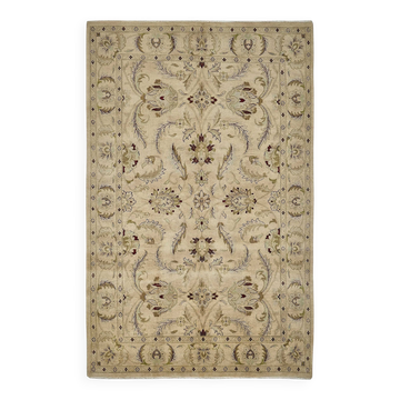 Turkish Handknotted Wool Oushak Rug 180 cm x 276 cm