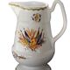 Rare Moustiers pitcher reproduction from the 18th century.
