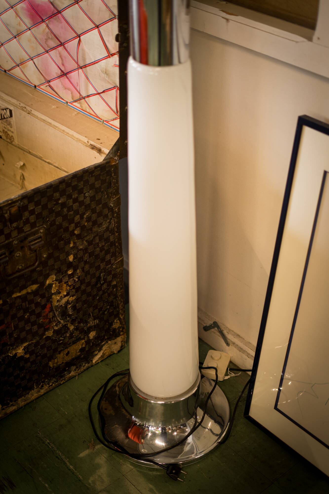 DLG floor lamp Carlo Nason for Mazzega, 1960s