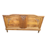 antique headboard from the 1930s