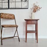 Bedside, wooden side table