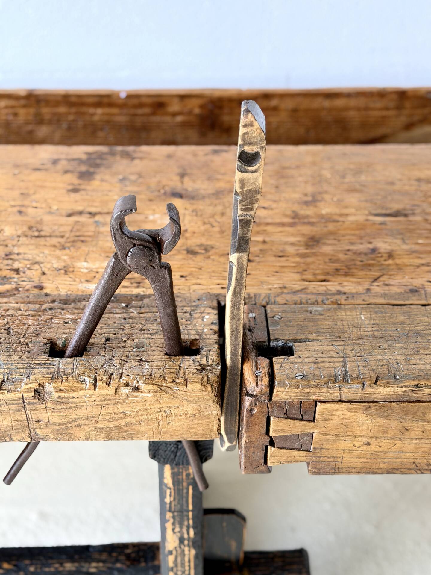 Antique Carpenters WorkBench