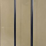 Coat rack with 8 hooks in metal and black plastic by Jean-Pierre Vitrac for Manade, 1970s