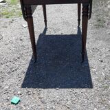 Mahogany shutter table, flaps and 1 drawer
