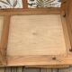 Parisian art deco wardrobe solid raw wood wardrobe