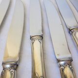 6 vintage knives in English silver metal hallmarked 2106273