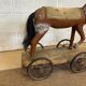 Very old pulling horse popular art