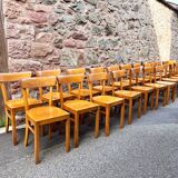 Fischel Thonet Baumann style bistro chair series