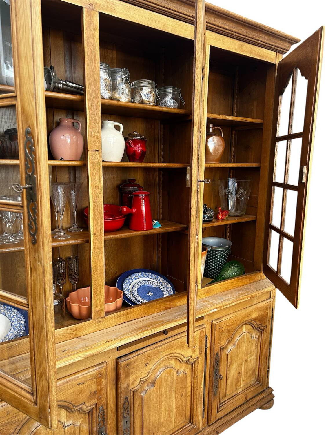 Restored Solid Oak Dresser - Beautiful Natural Patina