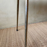 Vintage glass coffee table