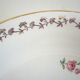 Set of 5 flat porcelain plates L'Amandinoise