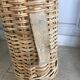 Porte-parapluie en rotin circa 1940
