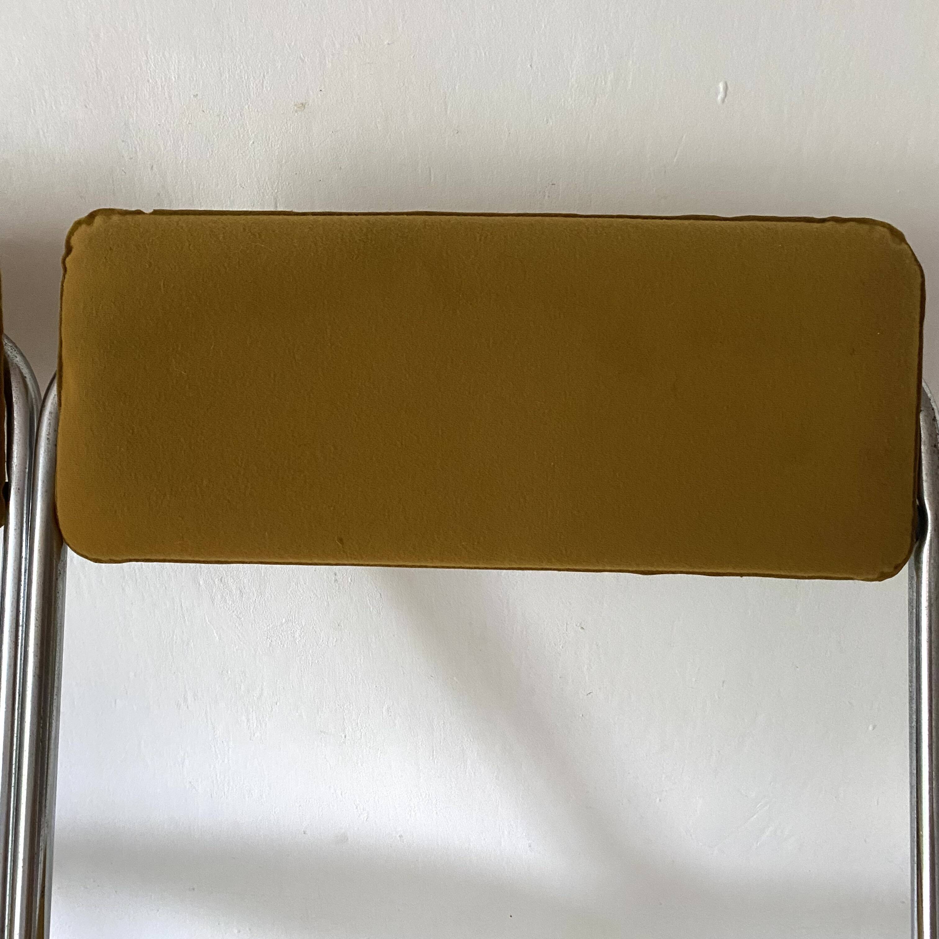 Framar vintage folding chairs; 70s