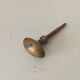 Antique olive door handle from the 19th century.