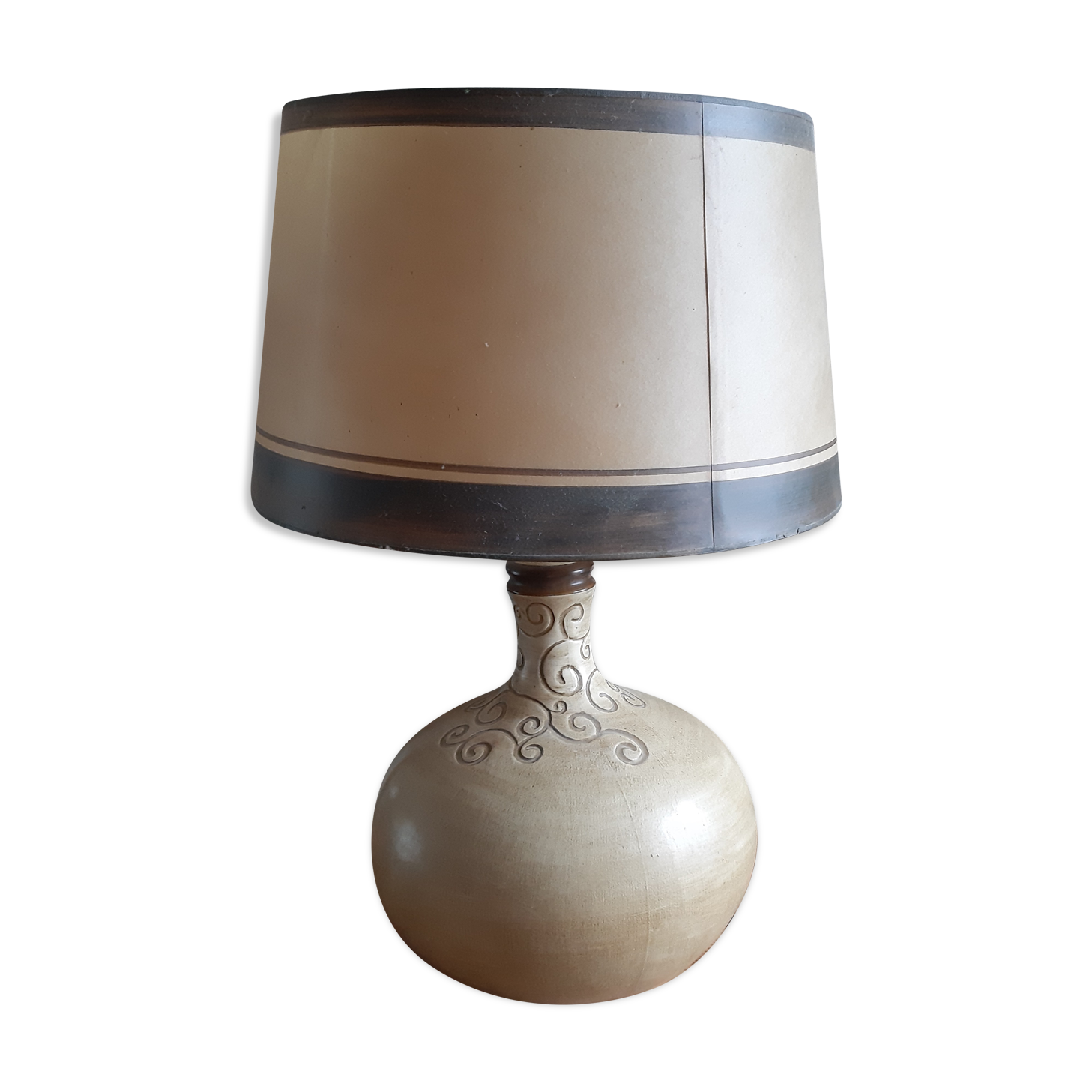 Vintage Sandstone lamp from the 60s