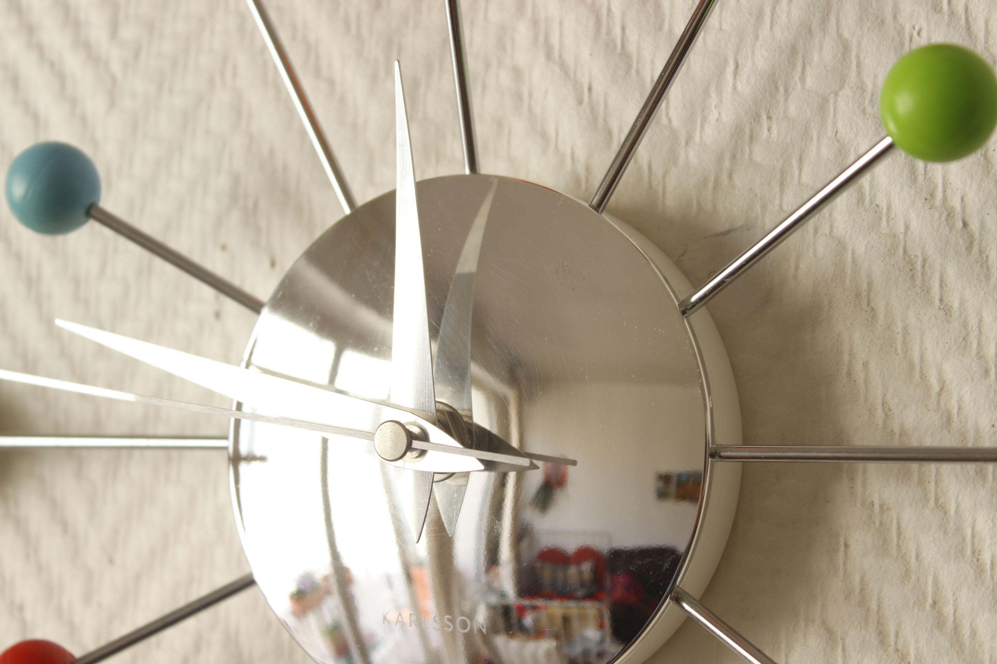 Karlsson Spider clock