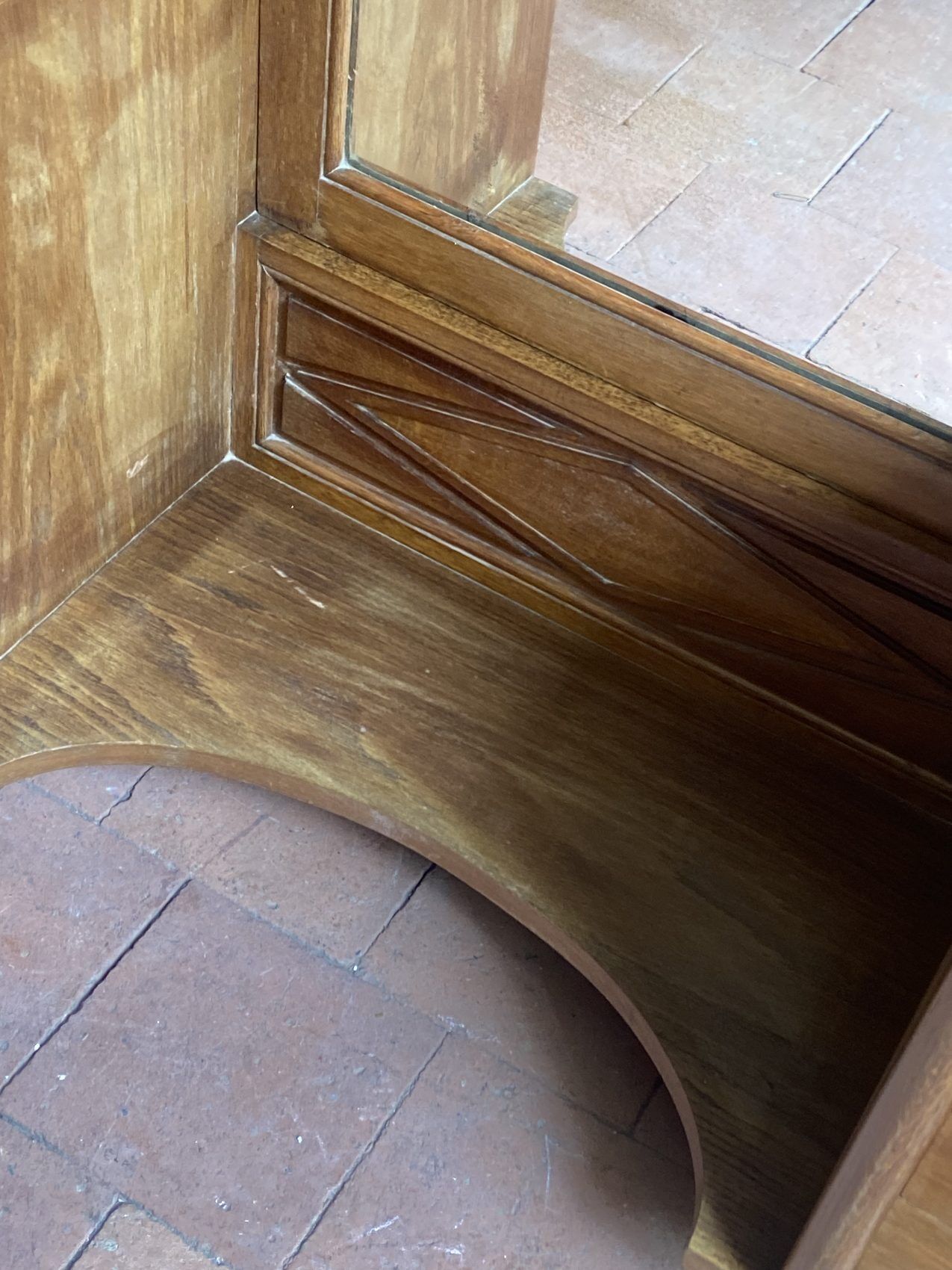 Art Deco dressing table in solid oak – 1920s/1930s