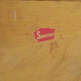 Scandinavian teak sideboard Samcom  1950