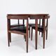 Roundette Teak Extendable Dining Set by Hans Olsen for Frem Røjle