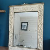 Wooden mirror 46x91cm